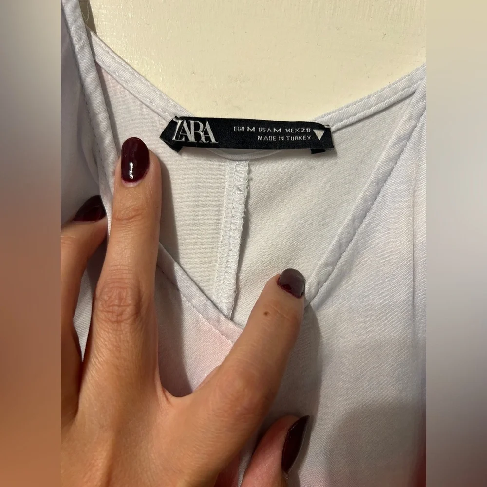 Zara Pastel Tie Dye Maxi Dress Vacation Size Medium - Picture 10 of 16